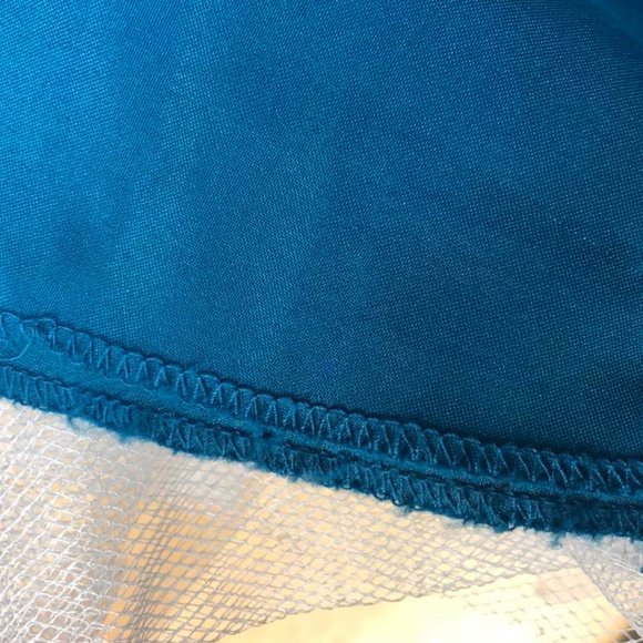 Mori Lee Teal Pageant Ballgown Pageant, Quinceanera, Prom Sz 1/2 - Picture 11 of 13